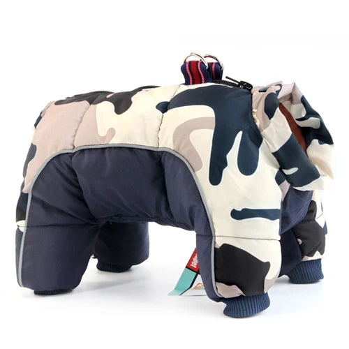 Winter Dog Clothes, Warm Reflective Jacket for Small Dogs