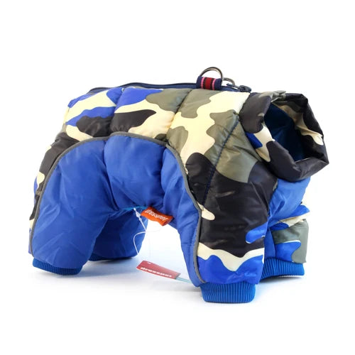 Winter Dog Clothes, Warm Reflective Jacket for Small Dogs
