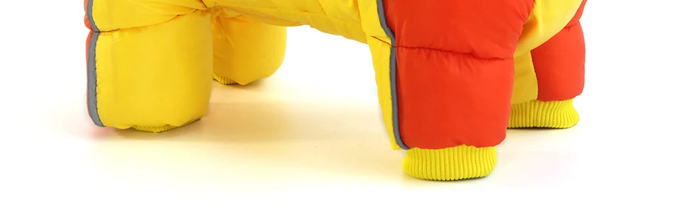 Winter Dog Clothes, Warm Reflective Jacket for Small Dogs