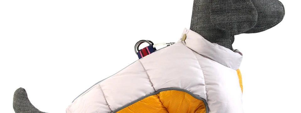 Winter Dog Clothes, Warm Reflective Jacket for Small Dogs