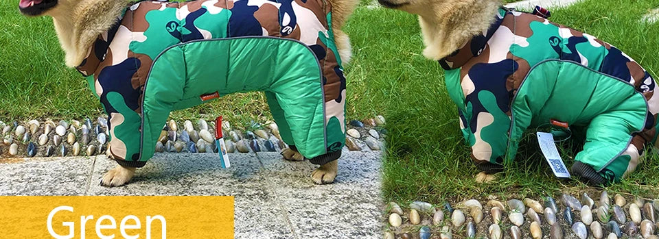 Winter Dog Clothes, Warm Reflective Jacket for Small Dogs