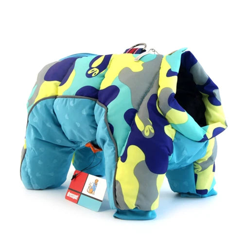 Winter Dog Clothes, Warm Reflective Jacket for Small Dogs