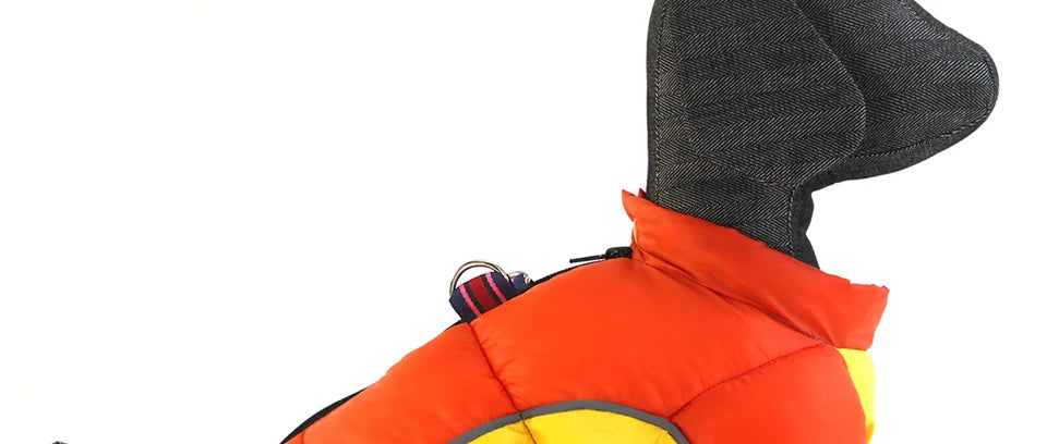 Winter Dog Clothes, Warm Reflective Jacket for Small Dogs