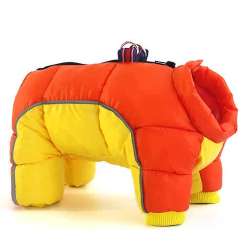 Winter Dog Clothes, Warm Reflective Jacket for Small Dogs