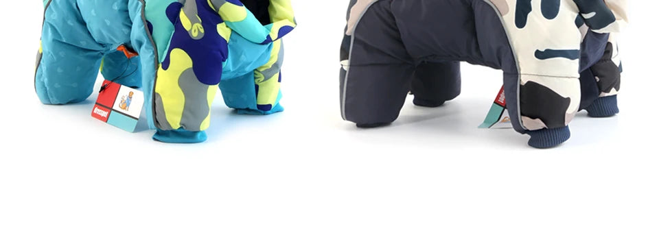 Winter Dog Clothes, Warm Reflective Jacket for Small Dogs