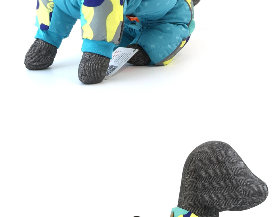 Winter Dog Clothes, Warm Reflective Jacket for Small Dogs
