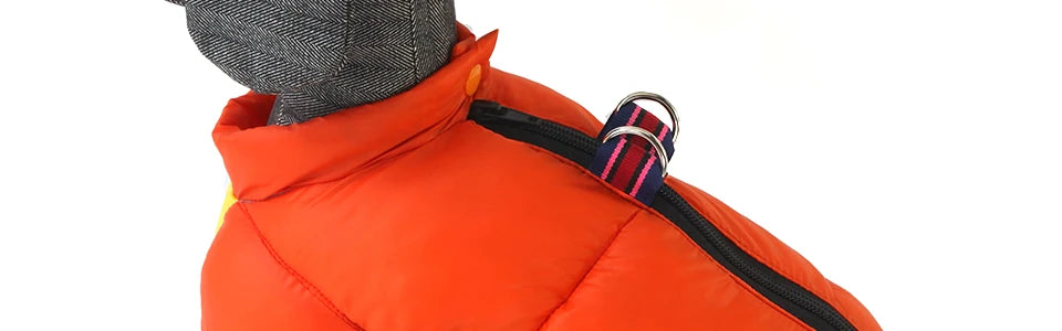 Winter Dog Clothes, Warm Reflective Jacket for Small Dogs
