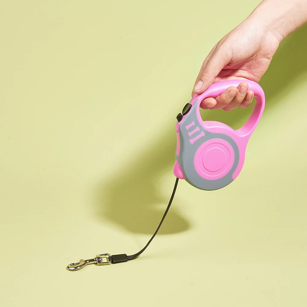 Automatic Telescopic Dog Leash – Enjoy Safe and Comfortable Walks with Your Pet