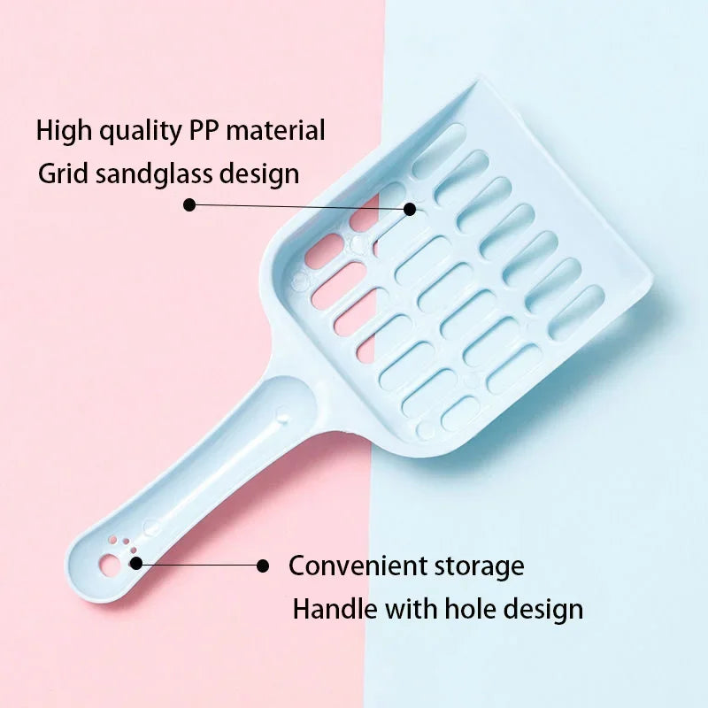 Pet Cat Litter Scoop, Sand Shovel Cleaning Tool for Cats & Dogs