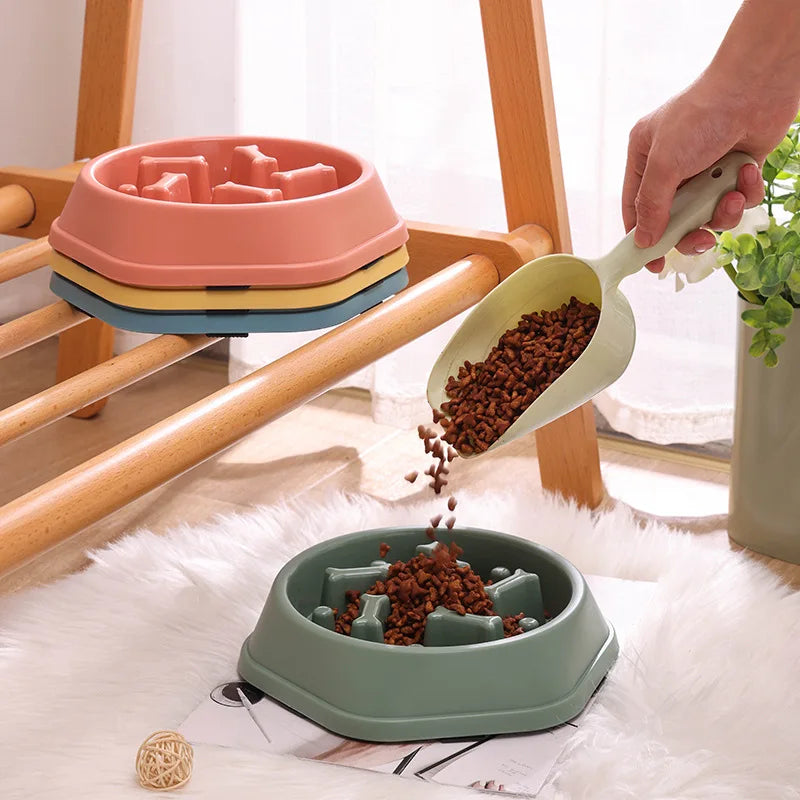 Pet Slow Feeding Bowl – Promote Healthy Eating for Your Pet!