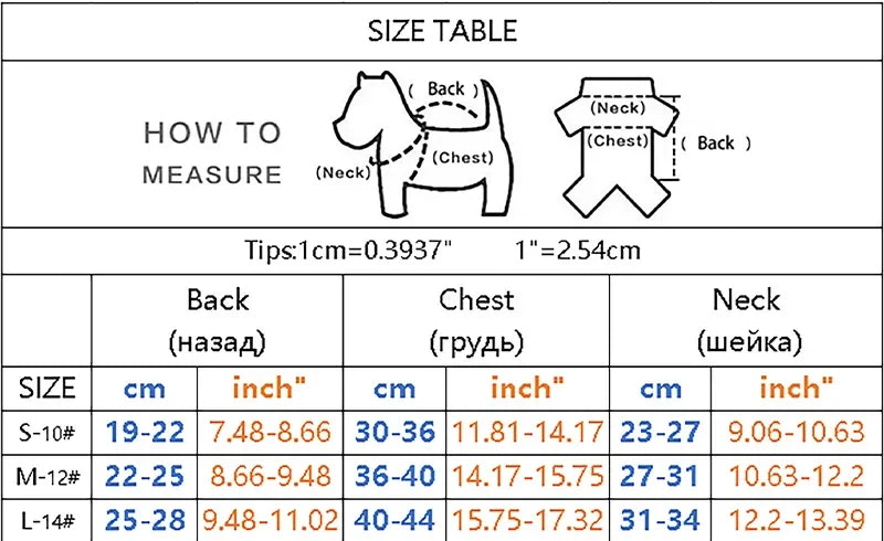 Winter Dog Clothes, Warm Reflective Jacket for Small Dogs