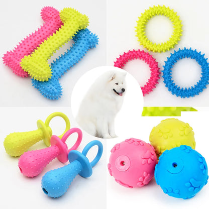 Dog Toys For Small Dogs Indestructible Dog Toy Teeth Cleaning Chew Training Toys Pet Supplies