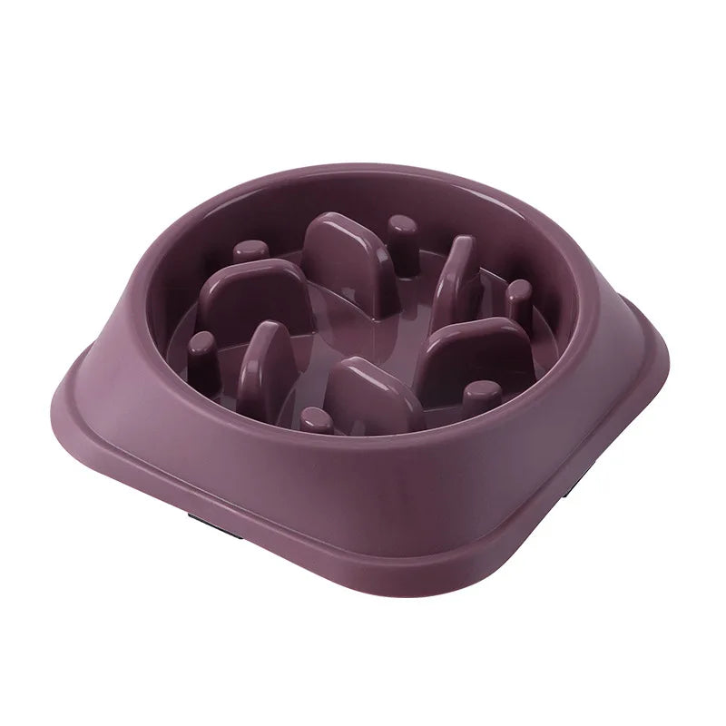 Feed Bowl for Cats & Dogs, Anti-Choking, Non-Slip, Multiple Colors & Shapes