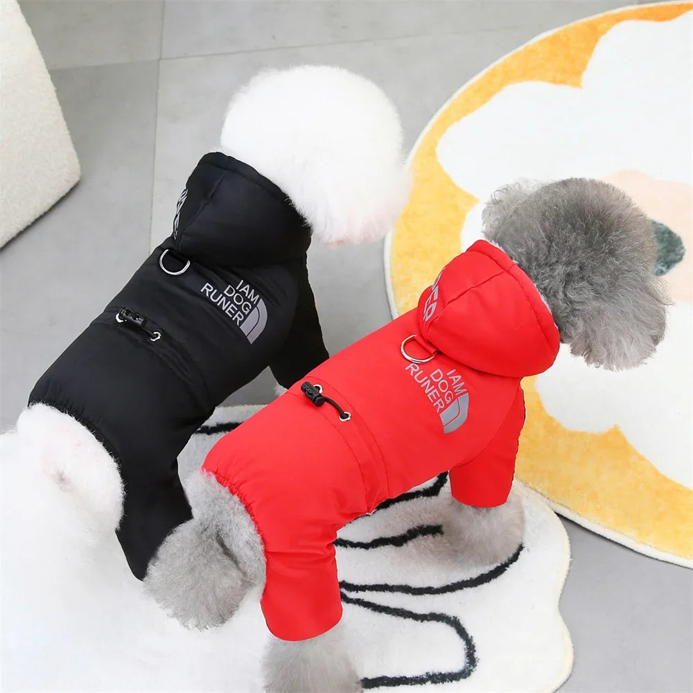 Winter Dog Jumpsuit, Waterproof Warm Coat for Small Dogs & Chihuahuas