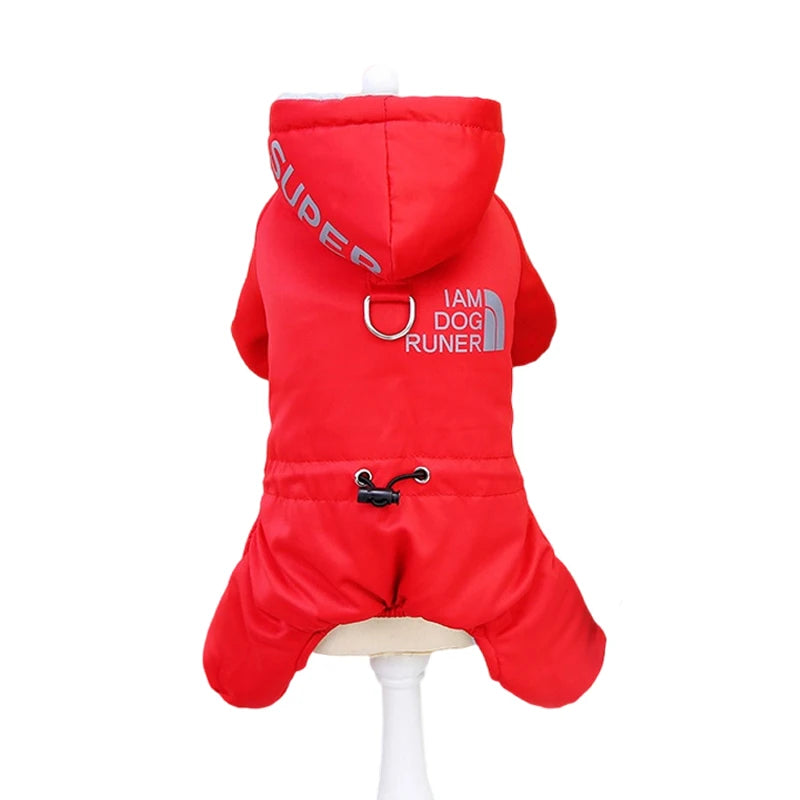 Winter Dog Jumpsuit, Waterproof Warm Coat for Small Dogs & Chihuahuas