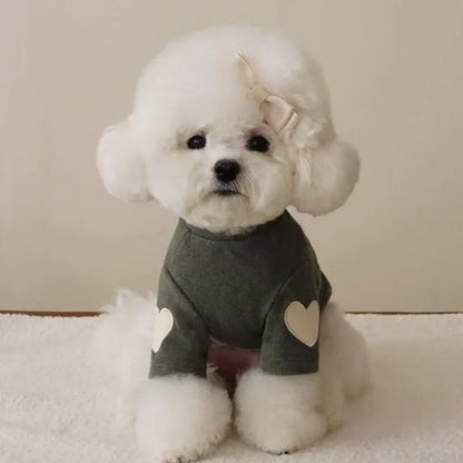 Warm Winter Pet Clothes, Cute Love Bear Hoodie for Dogs & Cats