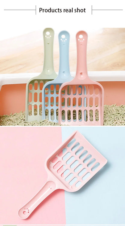 Pet Cat Litter Scoop, Sand Shovel Cleaning Tool for Cats & Dogs