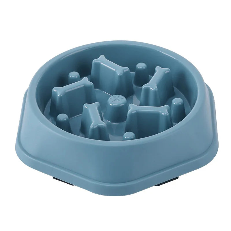 Feed Bowl for Cats & Dogs, Anti-Choking, Non-Slip, Multiple Colors & Shapes