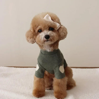 Warm Winter Pet Clothes, Cute Love Bear Hoodie for Dogs & Cats