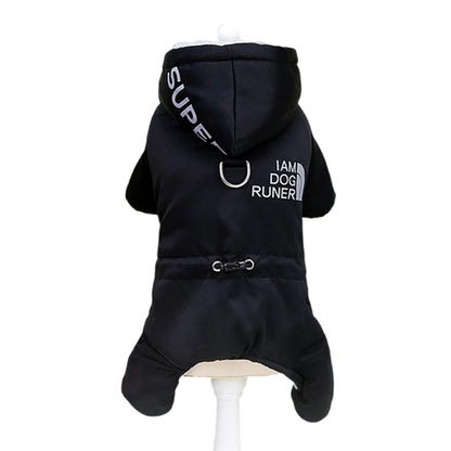 Winter Dog Jumpsuit, Waterproof Warm Coat for Small Dogs & Chihuahuas