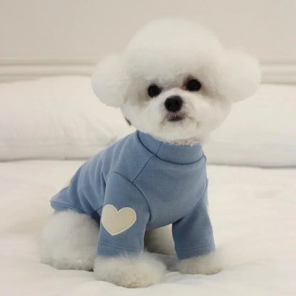 Warm Winter Pet Clothes, Cute Love Bear Hoodie for Dogs & Cats