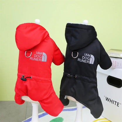 Winter Dog Jumpsuit, Waterproof Warm Coat for Small Dogs & Chihuahuas