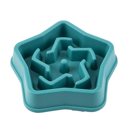 Feed Bowl for Cats & Dogs, Anti-Choking, Non-Slip, Multiple Colors & Shapes