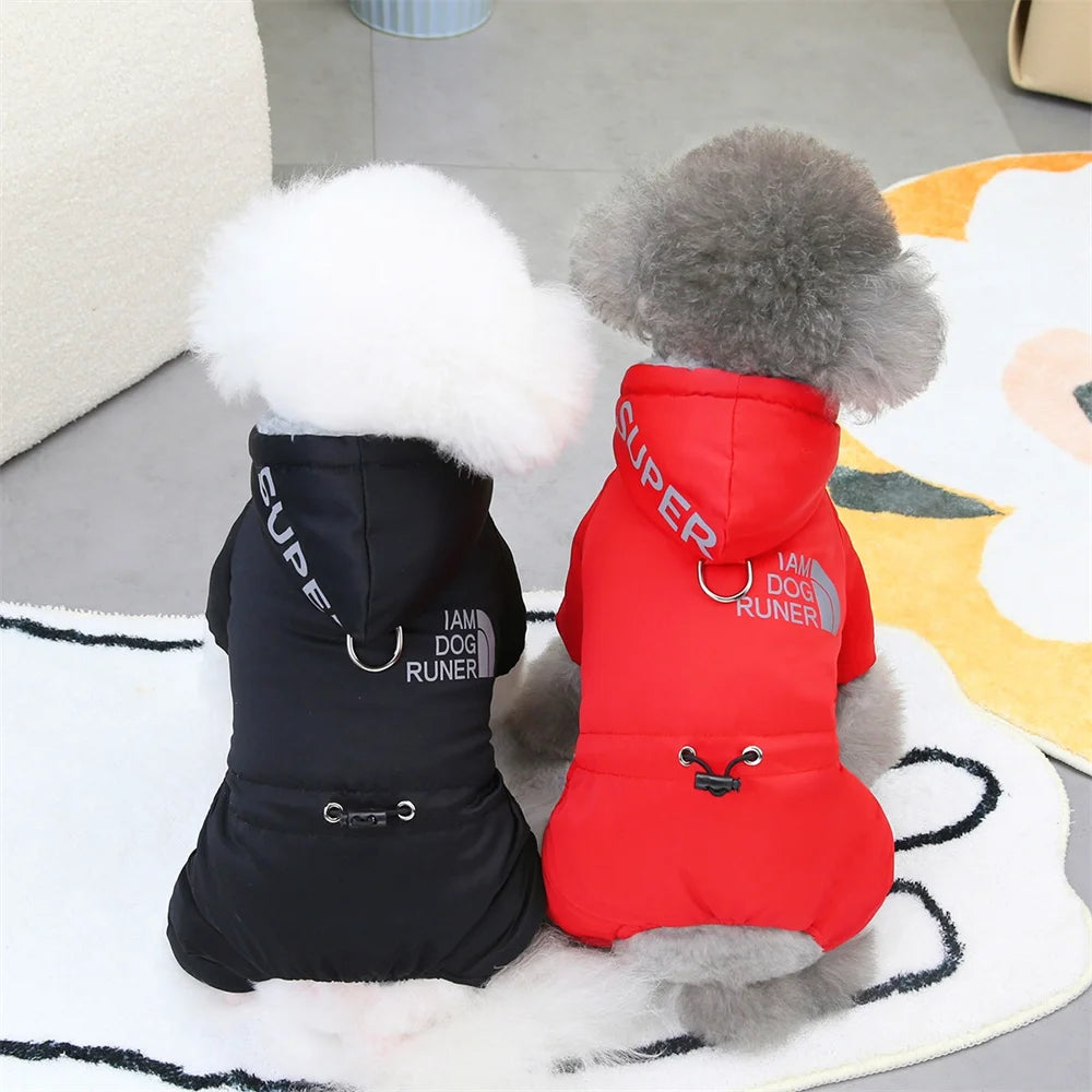 Winter Dog Jumpsuit, Waterproof Warm Coat for Small Dogs & Chihuahuas