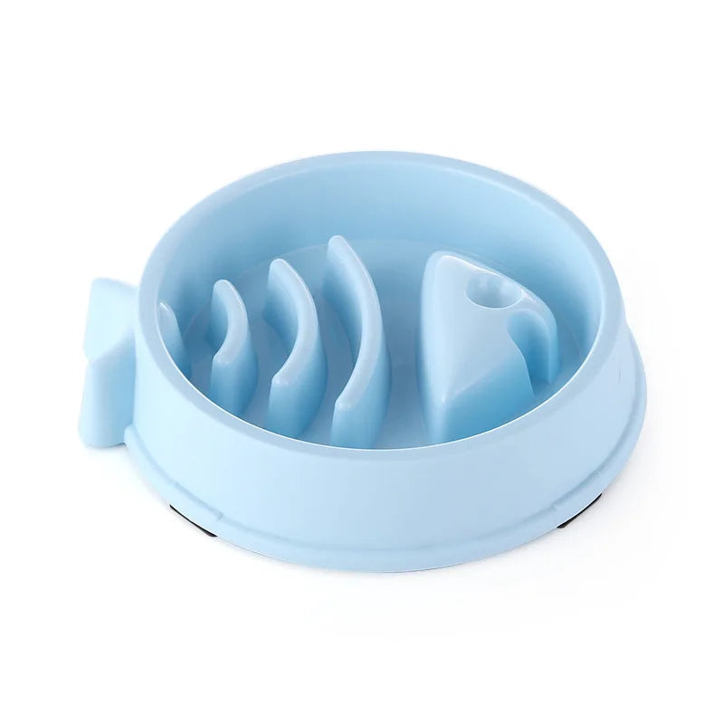 Feed Bowl for Cats & Dogs, Anti-Choking, Non-Slip, Multiple Colors & Shapes